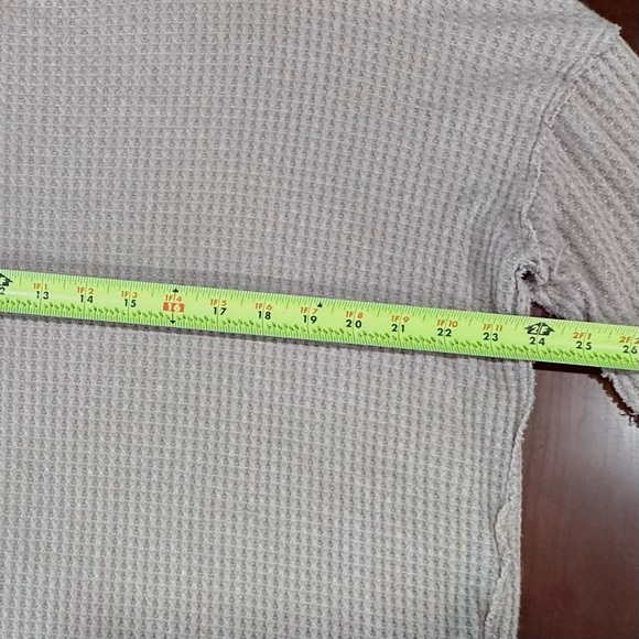 FREE PEOPLE NORTH SHORE THERMAL TOP SIZE MEDIUM - Picture 12 of 12